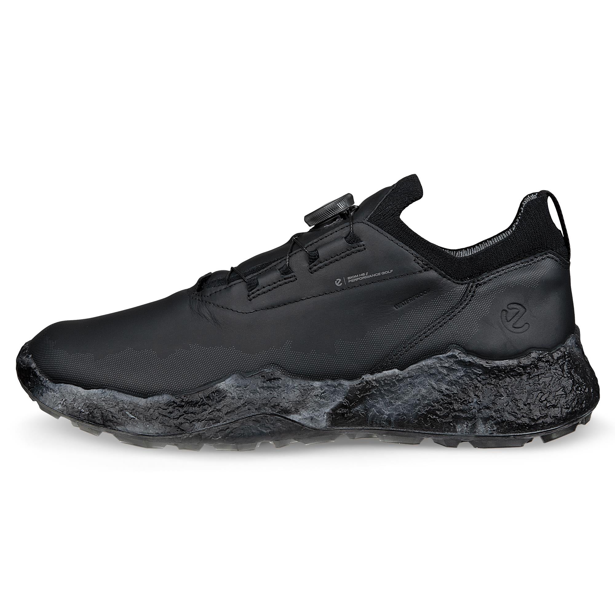 Ecco Biom H5 Hybrid BOA Mens Golf Shoes Black